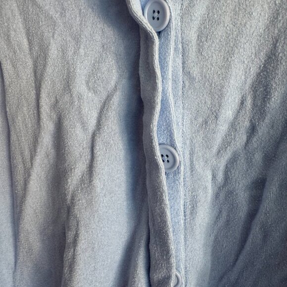 Good American Terry Cloth Romper  - Blue - Picture 4 of 7